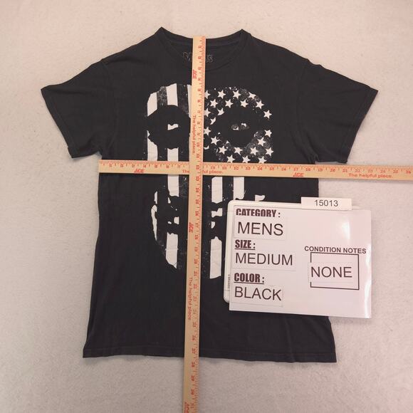 Misfits Band Short Sleeve Crew Neck Graphic T-Shirt Mens Size Medium M Black - Picture 5 of 9